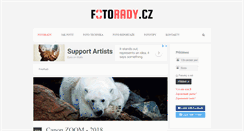Desktop Screenshot of fotorady.cz